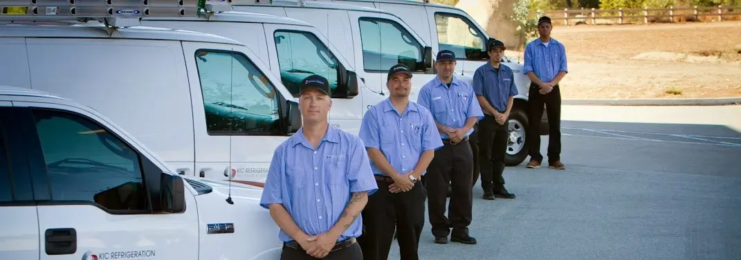 KIC Refrigeration crew ready for Mini Split Repair jobs across South San Jose Hills